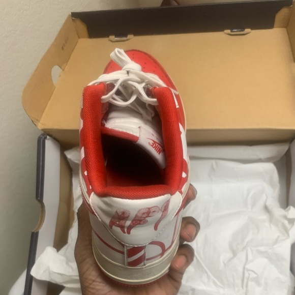 Nike Air Force One (Red) - Picture 2 of 5